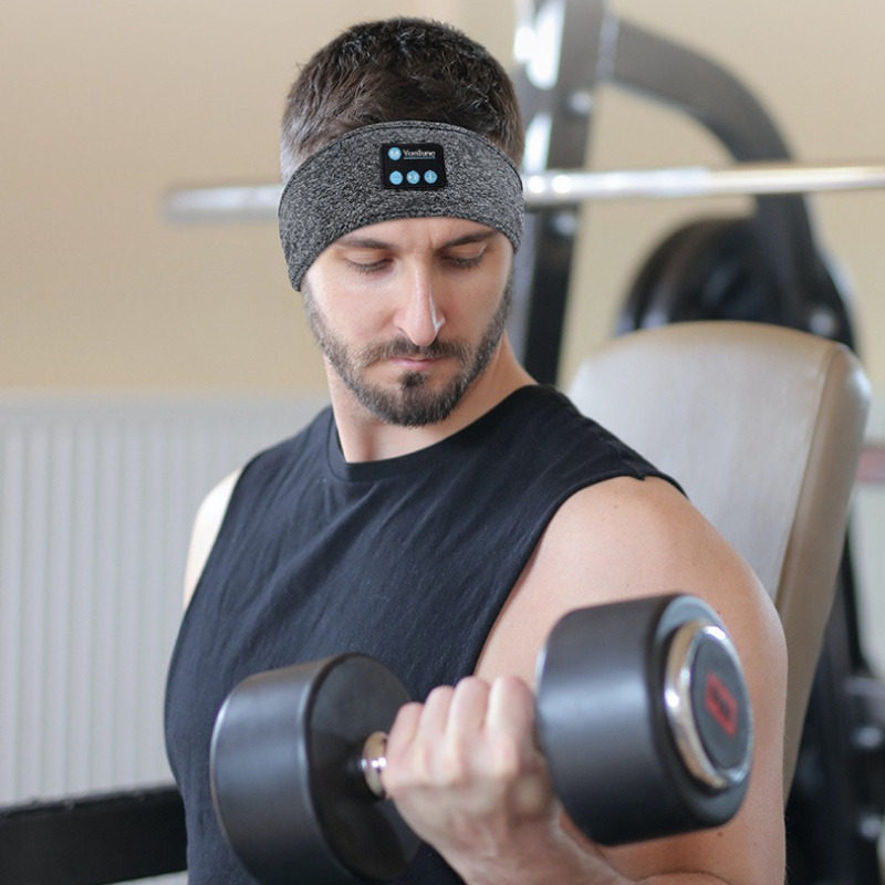 Sleep Mask Headphones Bluetooth - Słuchawki Bluetooth Sportowe Opaska do spania