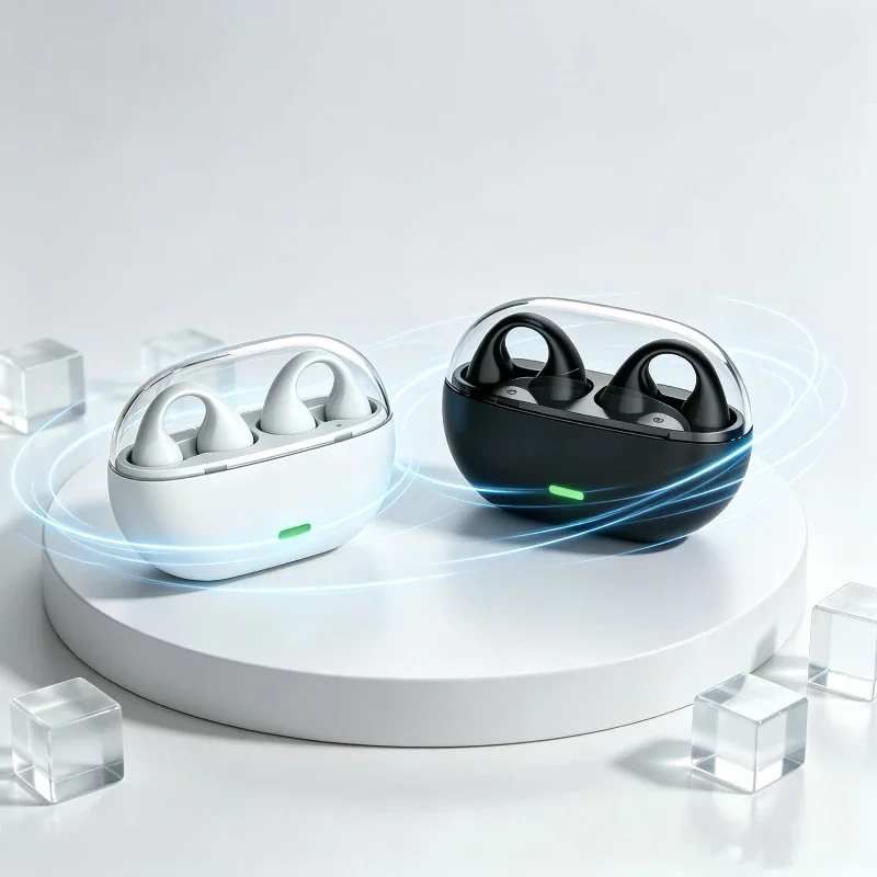Open Ear Air Conduction Headphones - Słuchawki Bluetooth 5.3 Bezprzewodowe Słuchawki z