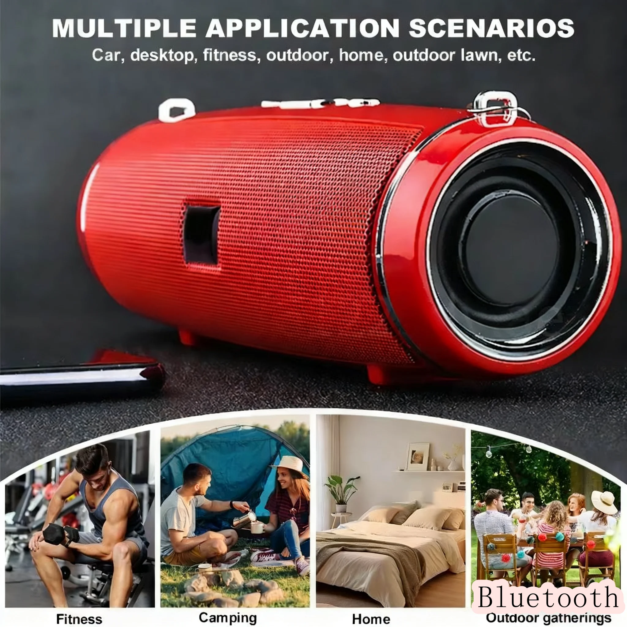 Portable Bluetooth Speaker Waterproof Ipx7 - Przenośny głośnik Bluetooth 200W, wodoodporny IPX7,