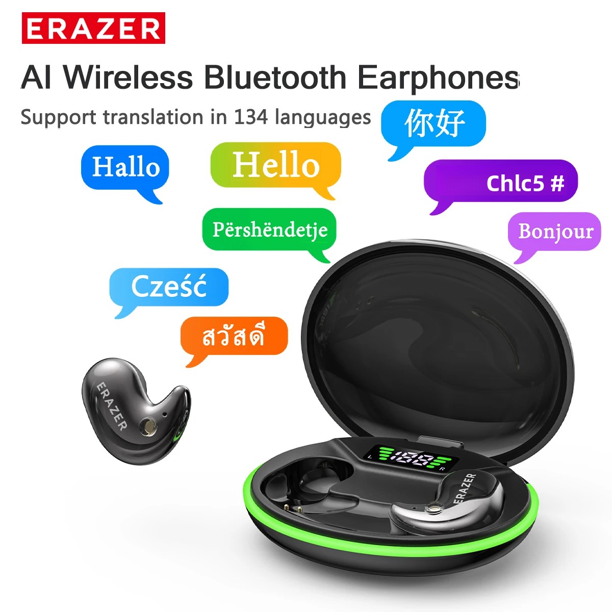 Sleep Mask Headphones Bluetooth - Słuchawki douszne Bluetooth EARZER XF58 z