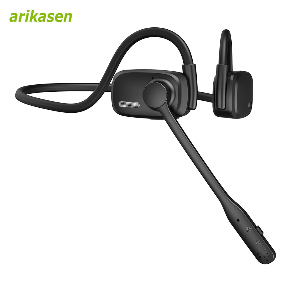 Open Ear Air Conduction Headphones - Zestawy słuchawkowe Bluetooth z mikrofonem i