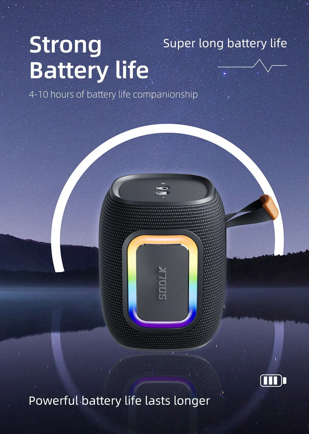Portable Bluetooth Speaker Waterproof Ipx7 - SODLK T26 Mini Głośnik Bluetooth Przenośny
