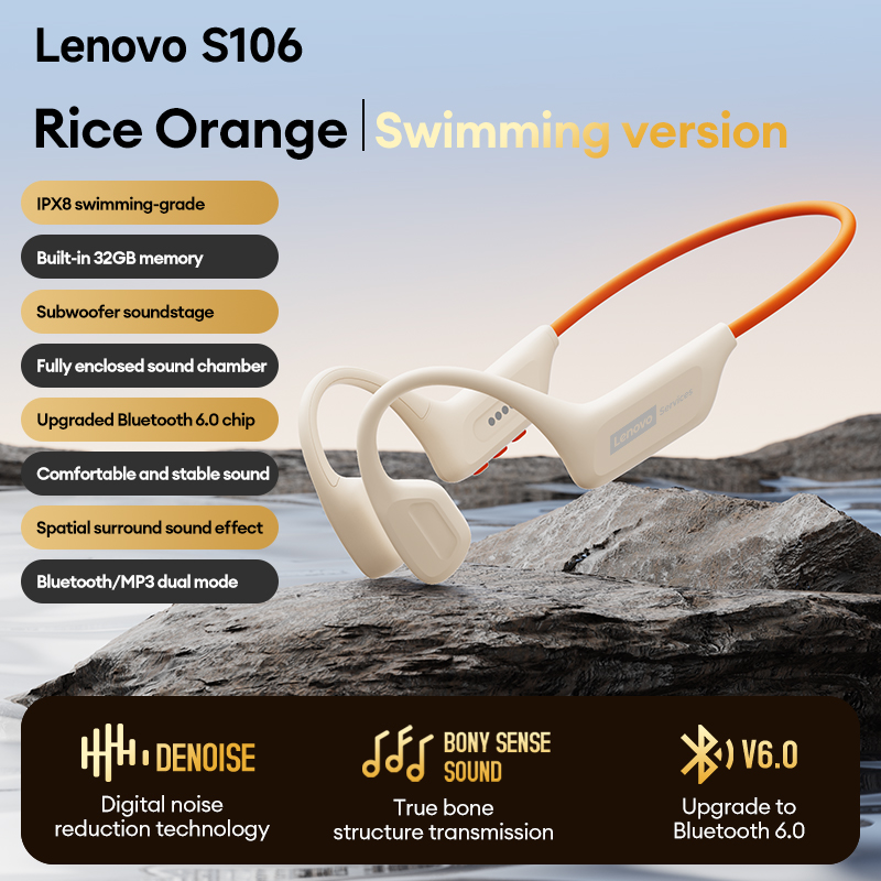 Słuchawki Lenovo S106 z przewo – Bone Conduction Running Headphones recenzja i cena