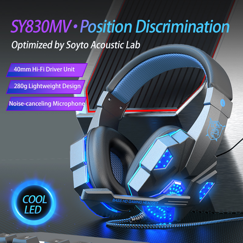 Słuchawki gamingowe z dźwiękie – Gaming Headset With Mic Rgb recenzja i cena