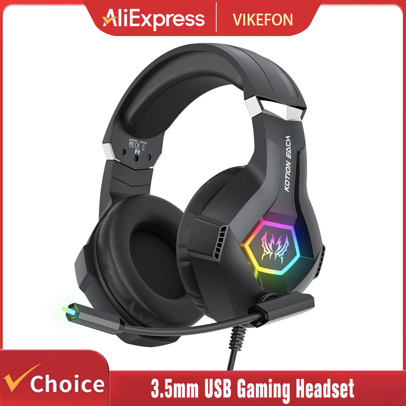 Słuchawki gamingowe z mikrofon – Gaming Headset With Mic Rgb recenzja i cena