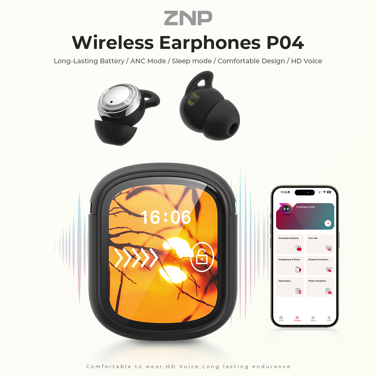 Słuchawki ZNP P04 do spania z  – Sleep Mask Headphones Bluetooth recenzja i cena