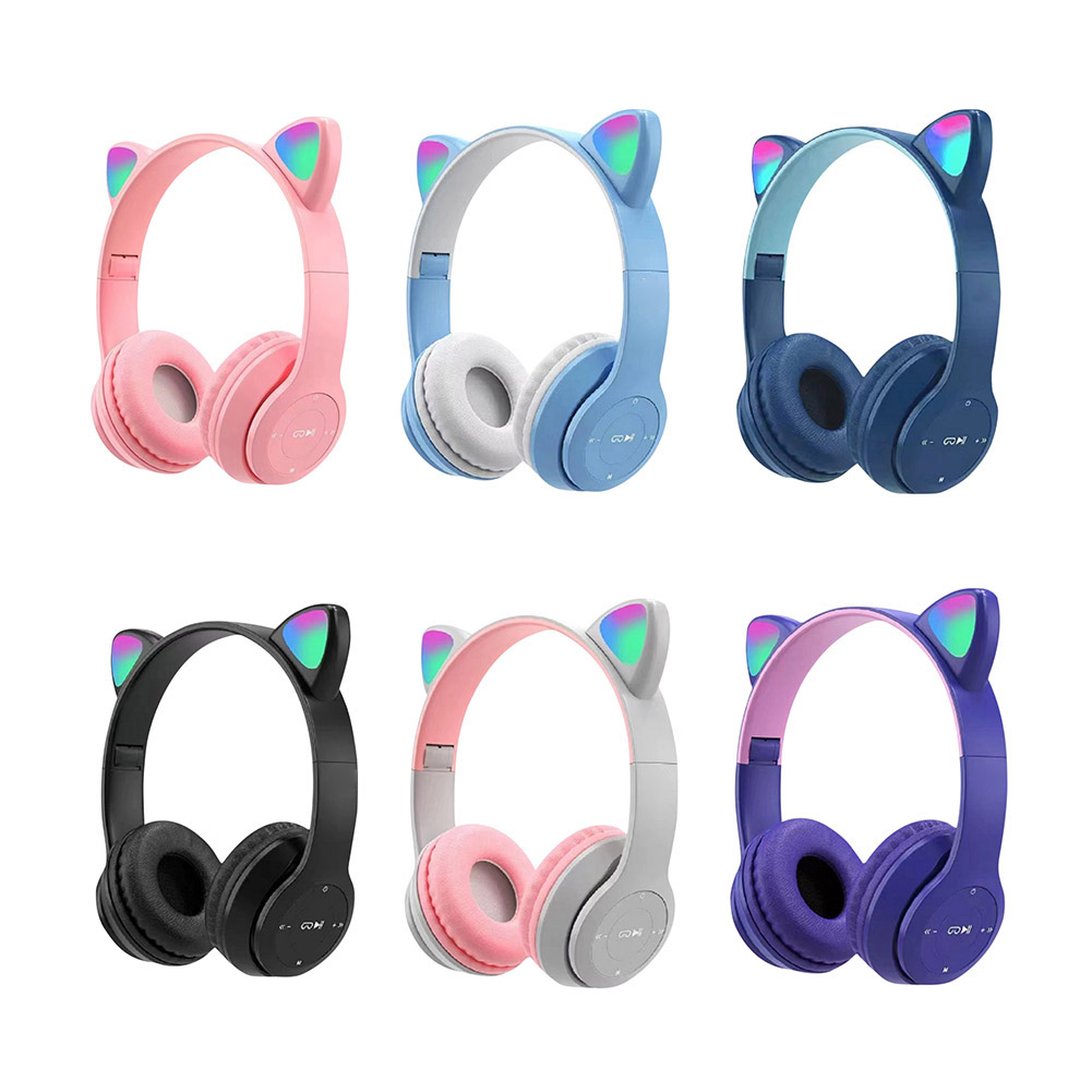 Urocze słuchawki Bluetooth z k – Cat Ear Bluetooth Headset Led recenzja i cena