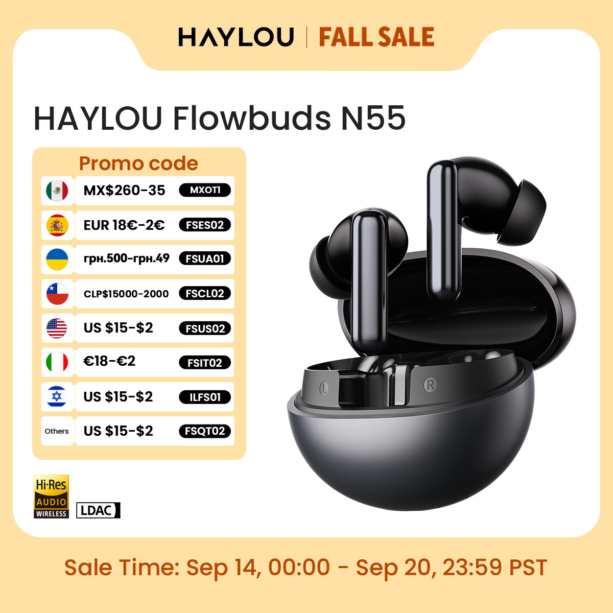 Słuchawki bezprzewodowe HAYLOU – Type C Wired Earphones With Mic recenzja i cena