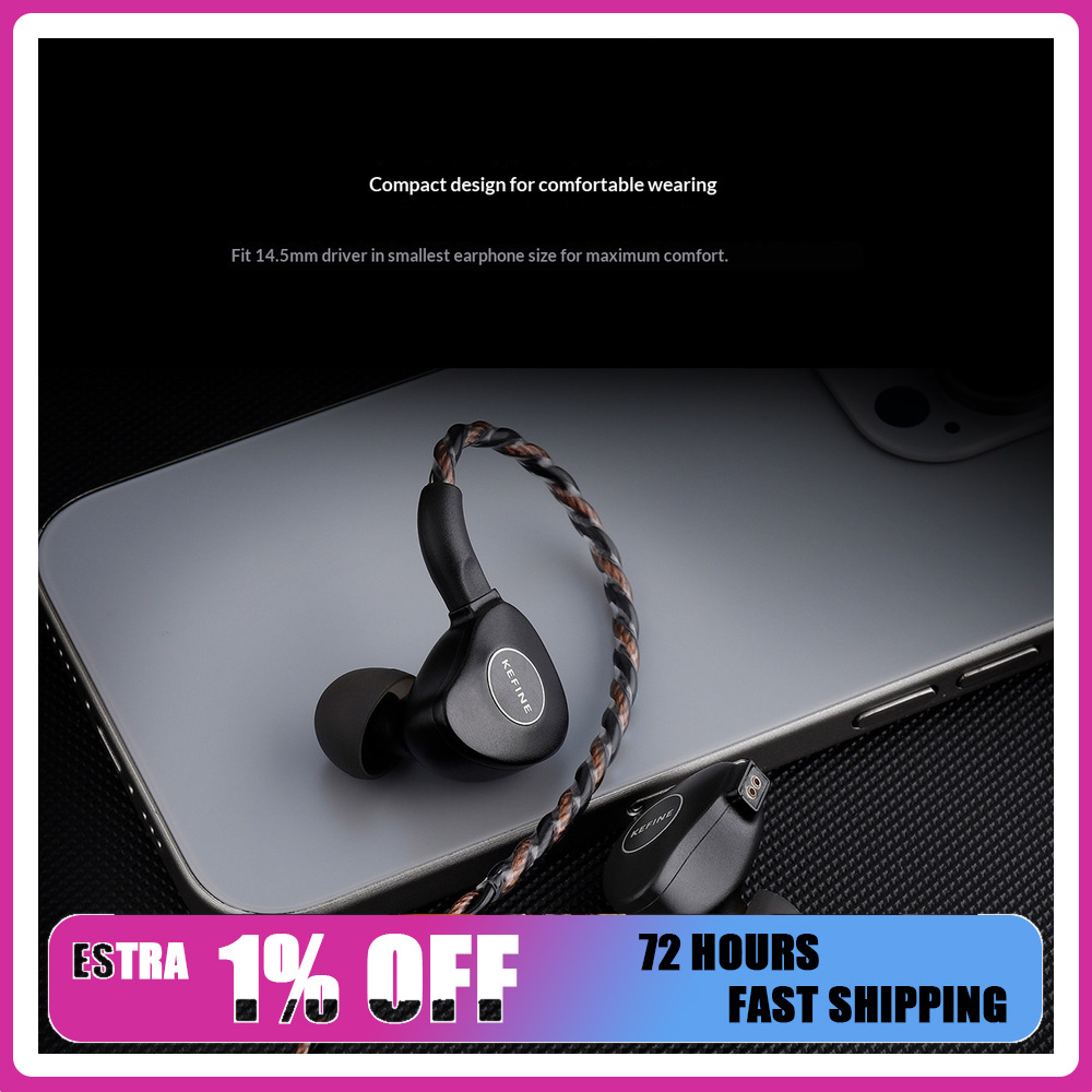 KEFINE Klanar 14.5mm Planar Ma – Planar Magnetic Iem Earphones recenzja i cena