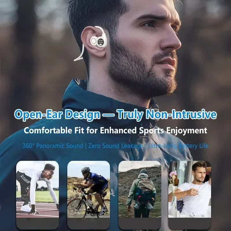 Słuchawki Bluetooth z przewodn – Bone Conduction Running Headphones recenzja i cena