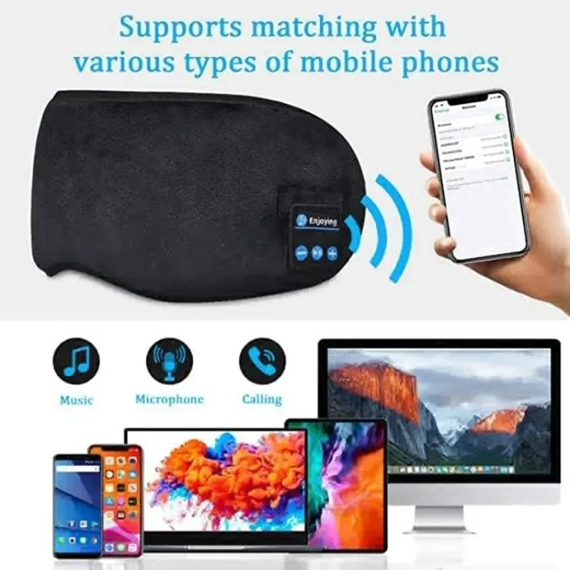 Bezprzewodowa opaska do spania – Sleep Mask Headphones Bluetooth recenzja i cena