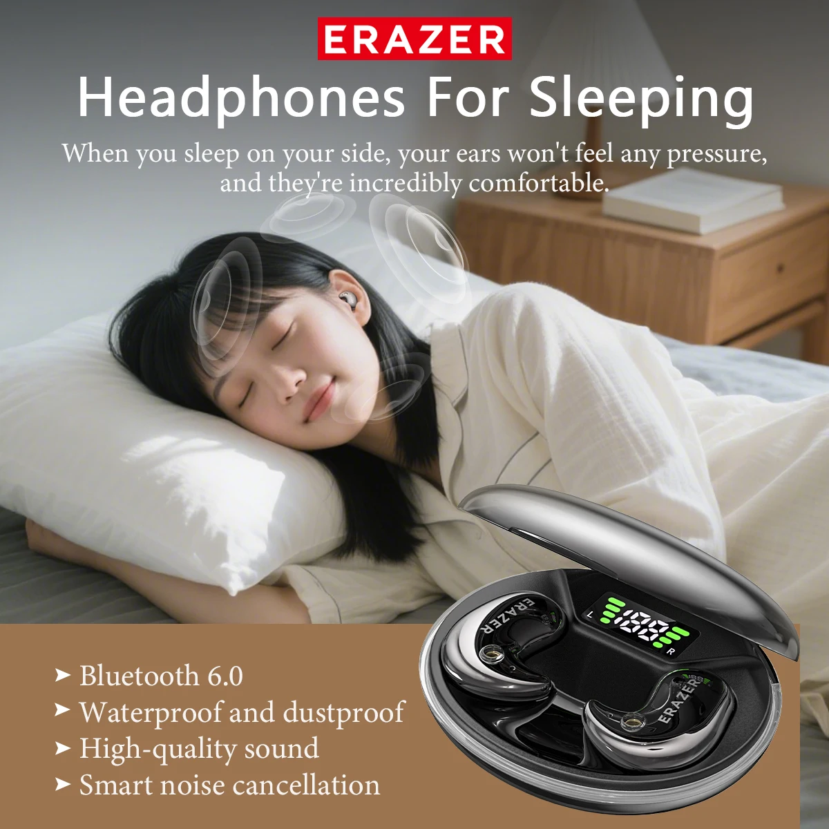 Słuchawki douszne Bluetooth EA – Sleep Mask Headphones Bluetooth recenzja i cena
