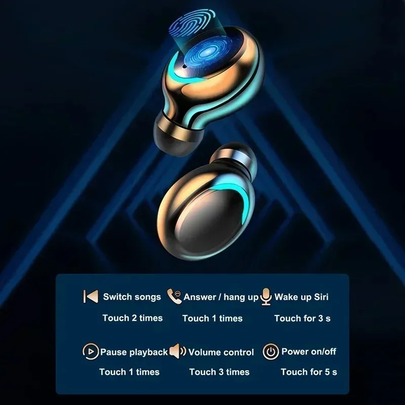 Bezprzewodowe słuchawki TWS z  – Tws Earbuds Bluetooth 5.3 recenzja i cena