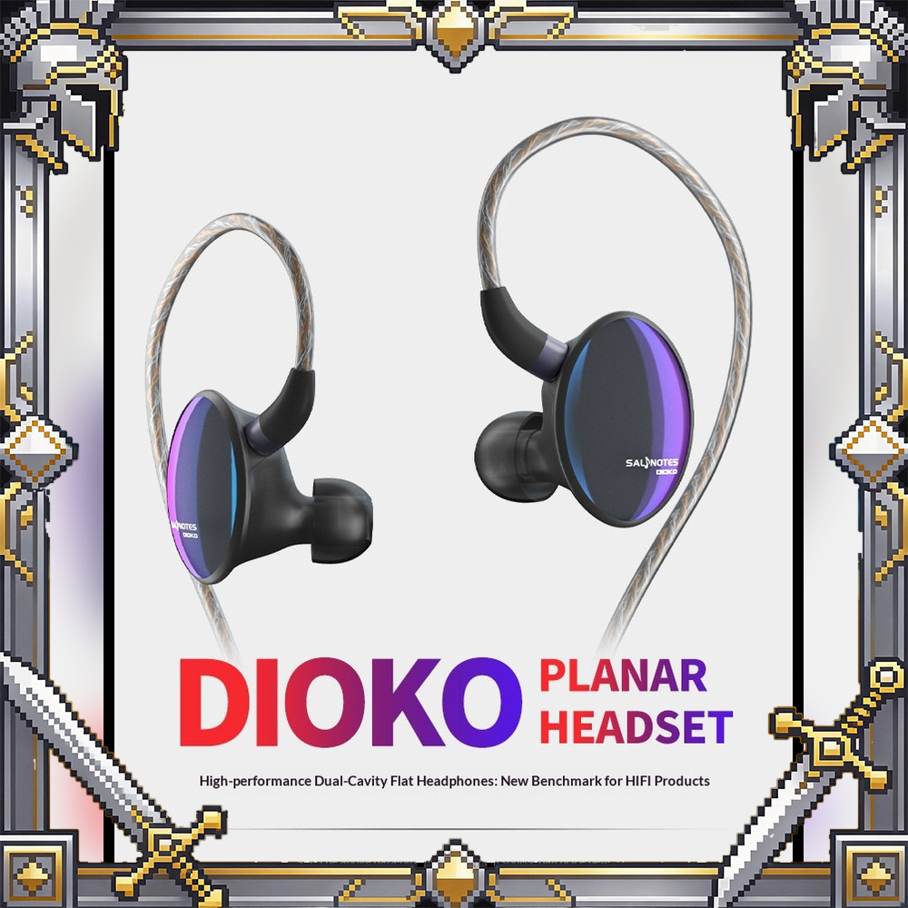 7Hz x Crinacle Dioko Planar Ma – Planar Magnetic Iem Earphones recenzja i cena